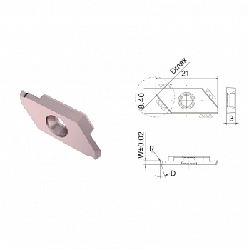 Пластина резьбовая KSIC12R 150-16DR-S AP5120