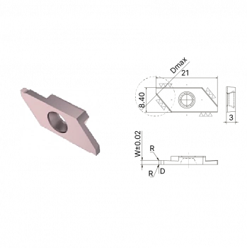 Пластина резьбовая KSIC12R 125-S AP5120